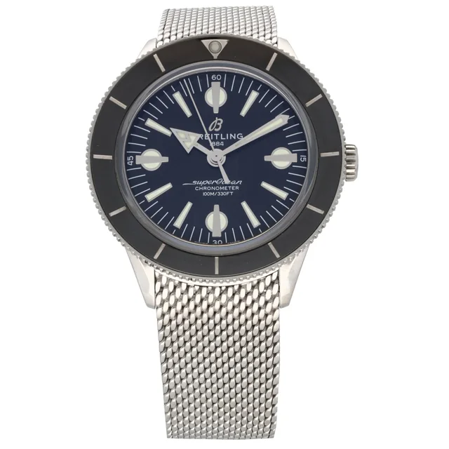 Breitling Superocean 57 A10370 42mm Stainless Steel Watch from H&T