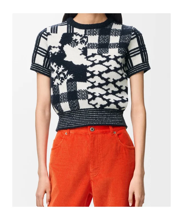 Loewe Short Sleeve Crewneck Jumper, photo 5 of 9 from SENSER