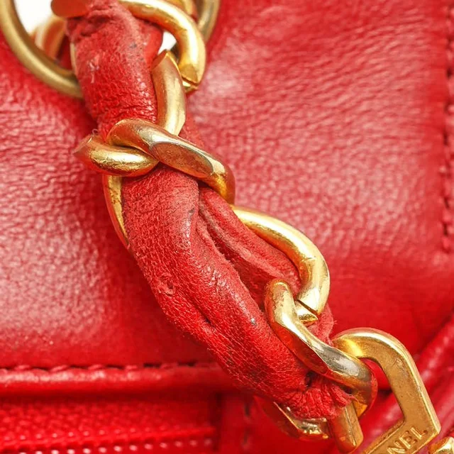 Chanel CC Half Moon Flap Bag in Leather from A Retro Tale, photo 8 of 12