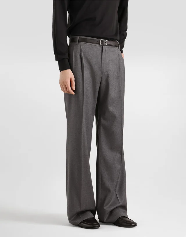 Dolce & Gabbana flannel trousers, photo 2 of 5 from SENSER