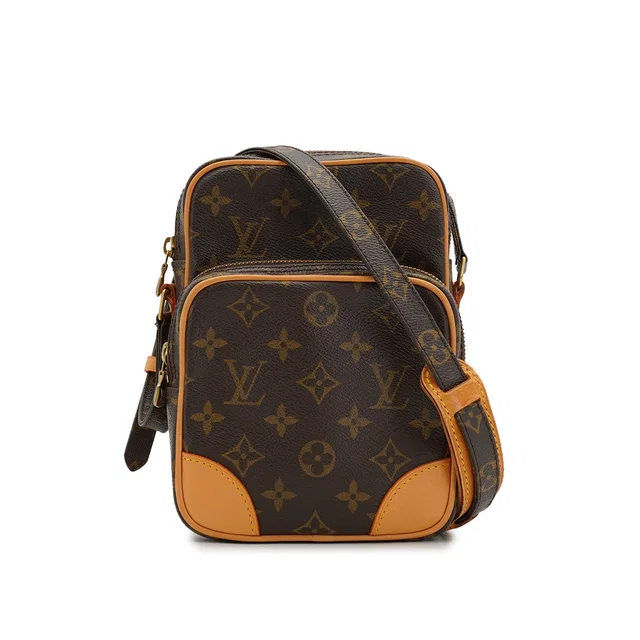 Louis Vuitton Monogram Amazone Shoulder Bag Brown M45236 in Brown Coated canvas from Luxury Promise