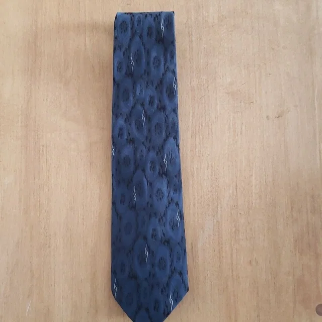 Giorgio Armani Tie Silk Blend Abstract Design Made In Italy in blue|white Silk from Poshmark