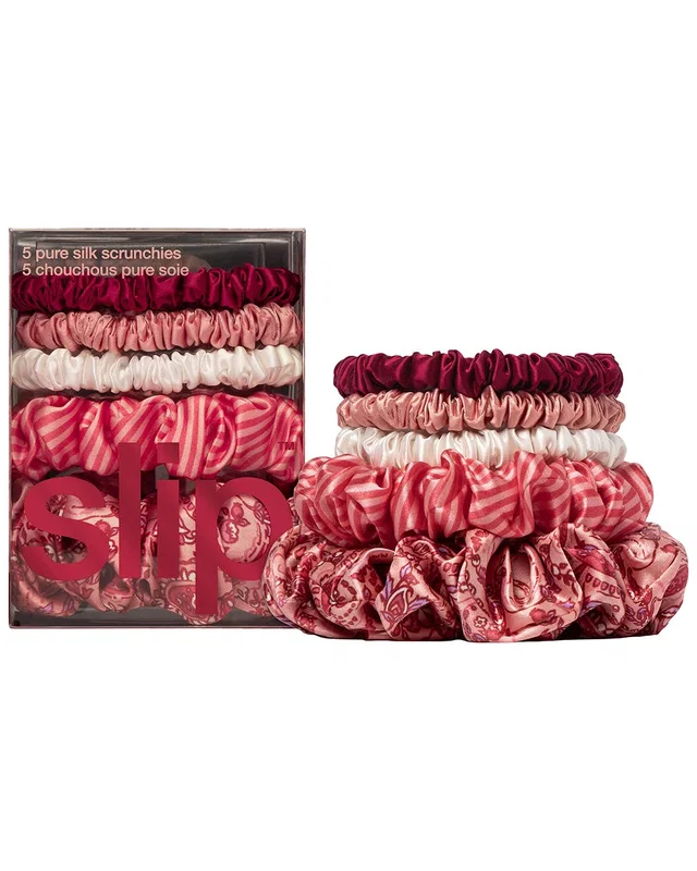 slip® Pure Silk Assorted Scrunchies Set - Harriet, image 1 of 1 from Rue La La