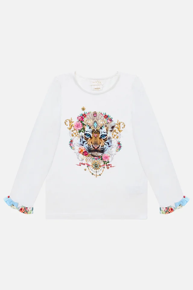 Camilla eBoutique KIDS LONG SLEEVE TEE W FRILL CUFF TORERO LIBERTINE from CAMILLA, photo 1 of 1