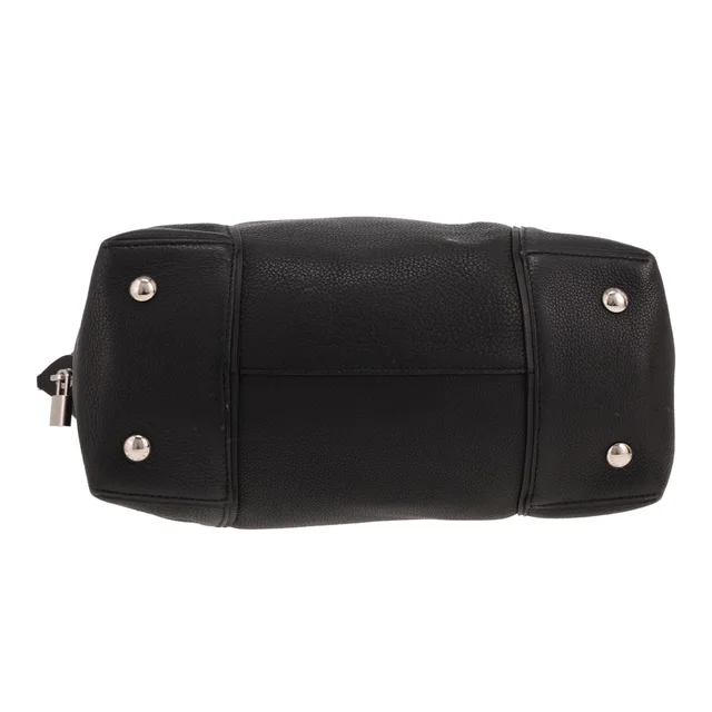 Louis Vuitton Lockit handbag in black grained leather in Black Caviar leather from Collector Square, photo 2 of 2