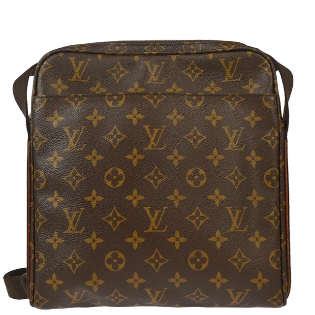 Louis Vuitton 2010 Monogram Trotteur Beaubourg Shoulder Bag M97037 in Coated canvas from AMORE Vintage Tokyo