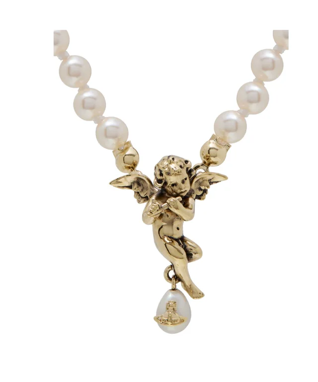 Vivienne Westwood Putti Pearl Necklace, photo 2 of 2 from SENSER