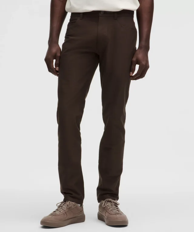 lululemon EasyFive Slim-Straight Pant 32L in Walnut Crunch, photo 2 of 9 from lululemon