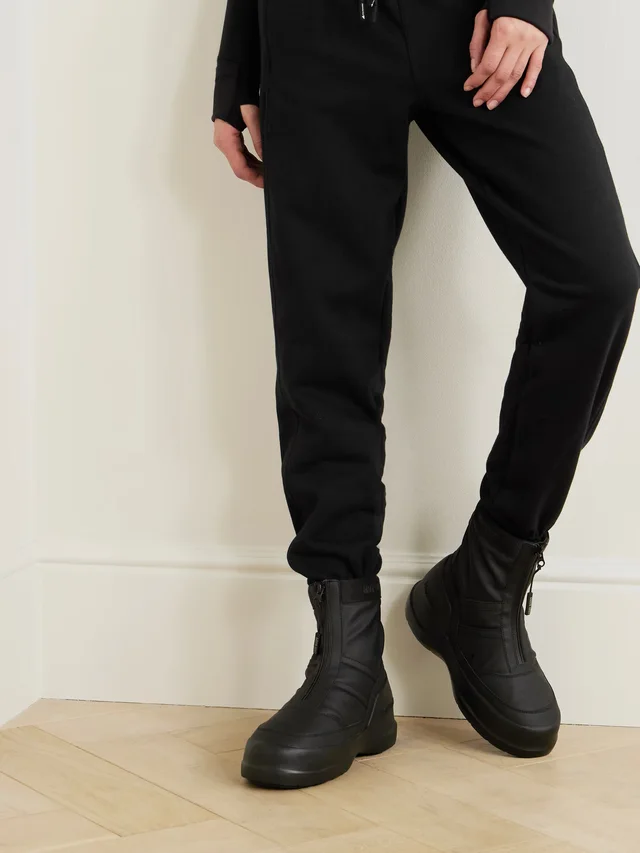MOON BOOT Luna shell snow boots in Black, photo 2 of 2 from NET-A-PORTER (Canada)