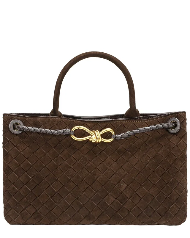 Tiffany & Fred Paris Tiffany and Fred Paris Woven Suede Leather Top Handle Satchel, image 1 of 1 from Rue La La