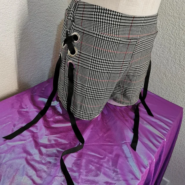 Audemars Piguet Ma*Rs Shorts Women's Small Gray Black Jirai Kei Gyaru Gal Office Cosplay Casual in black from Poshmark