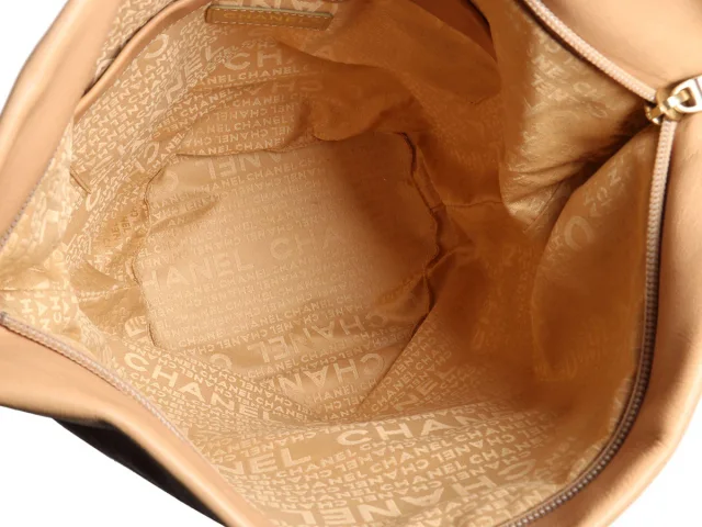 Chanel Tall Tan Bucket Bag in Brown from Ann's Fabulous Finds, photo 1 of 1