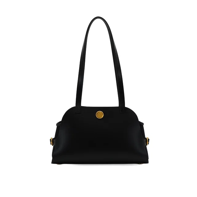 Hermès Tablier Sellier Black Vache Hunter Swift Toile Militaire 2025 K Stamp Gold Hardware in Black Swift leather from Luxury Promise