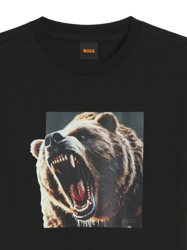 BOSS Dobermann bear-print T-shirt, photo 2 of 2 from FARFETCH