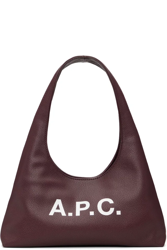 Burgundy Baby Ninon Shoulder Bag, image 1 of 1 from SSENSE