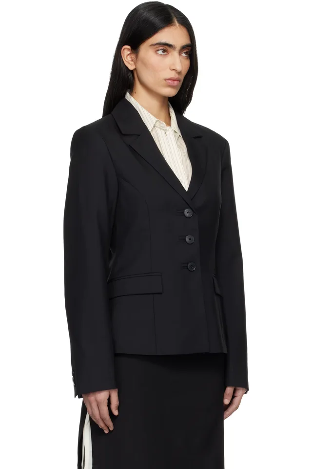 mfpen Black Index Blazer, photo 2 of 4 from SSENSE