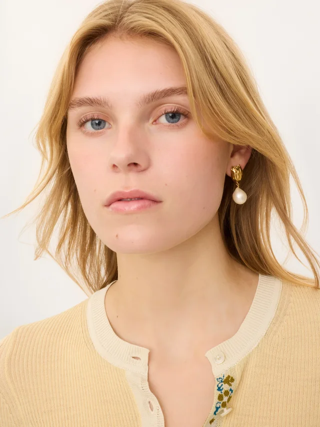 THE CHLOÉ TULIP EARRINGS, photo 3 of 3 from SENSER