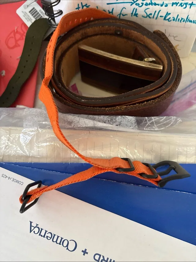 Diesel Men's Orange Canvas Wrist Watch Band By in orange Canvas from Poshmark