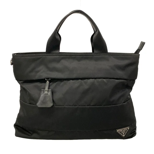 Prada Handbag Black in Black Nylon from The Reluxe