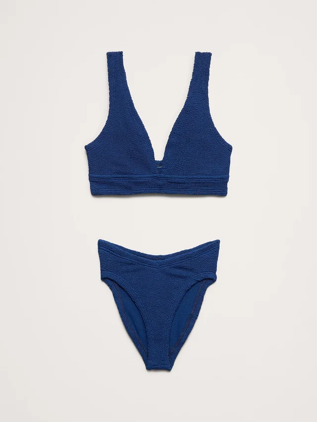 Banana Republic Angel Bikini By Hunza G in Navy Blue, photo 4 of 4 from Banana Republic (US)