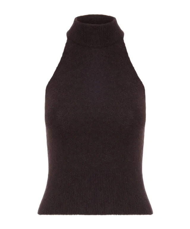 Roberto Collina Sleeveless turtleneck knit top from SENSER, photo 1 of 1