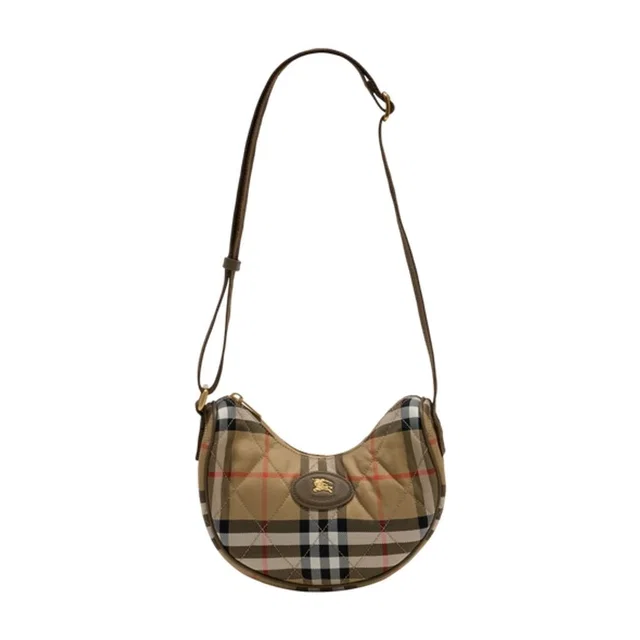 Burberry Crossbody Bag — Beige Synthetic in Beige Leather from HEWI
