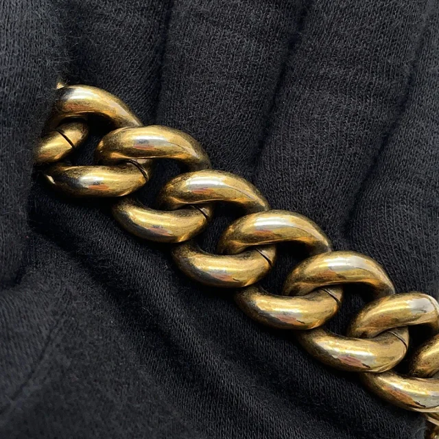 Boy Chanel Gold/BlackA67085 Lambskin in Gold Lambskin from GALLERY RARE, photo 13 of 18