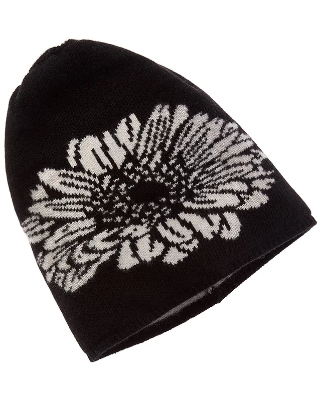 Portolano Flower Cashmere Hat, image 1 of 1 from Rue La La