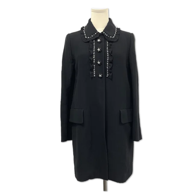 Miu Miu viscose fiber overcoat Size 40 from Luxury Promise