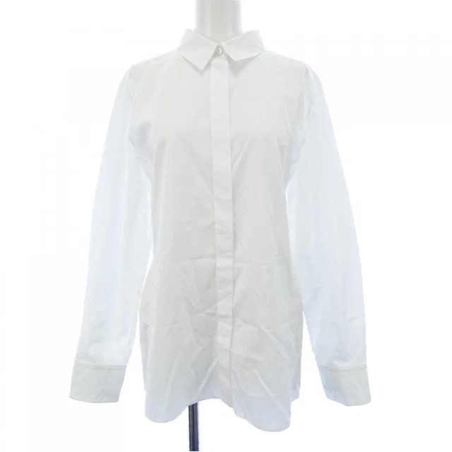 Hermès Carre Shirt White in White from The Reluxe