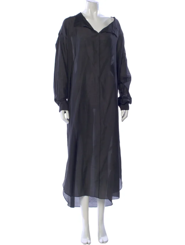 The Row dresses in blue from The RealReal