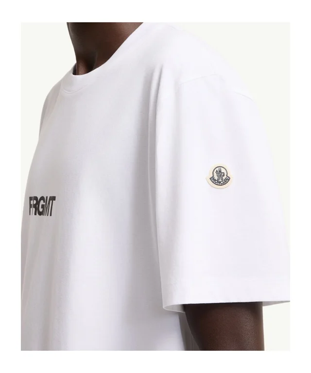 Moncler x Fragment Dog Print Cotton T-Shirt, photo 7 of 7 from SENSER