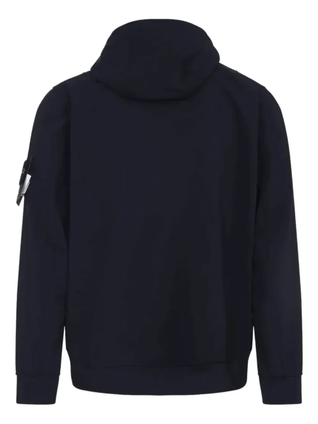 Stone Island Compass-badge hooded jacket, photo 2 of 2 from FARFETCH