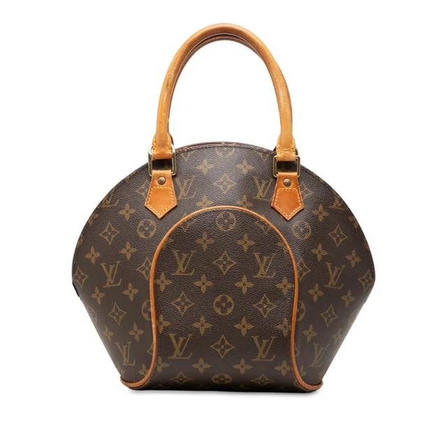 Brown Louis Vuitton Monogram Ellipse PM Handbag in Brown Coated canvas from Designer Revival, photo 1 of 1