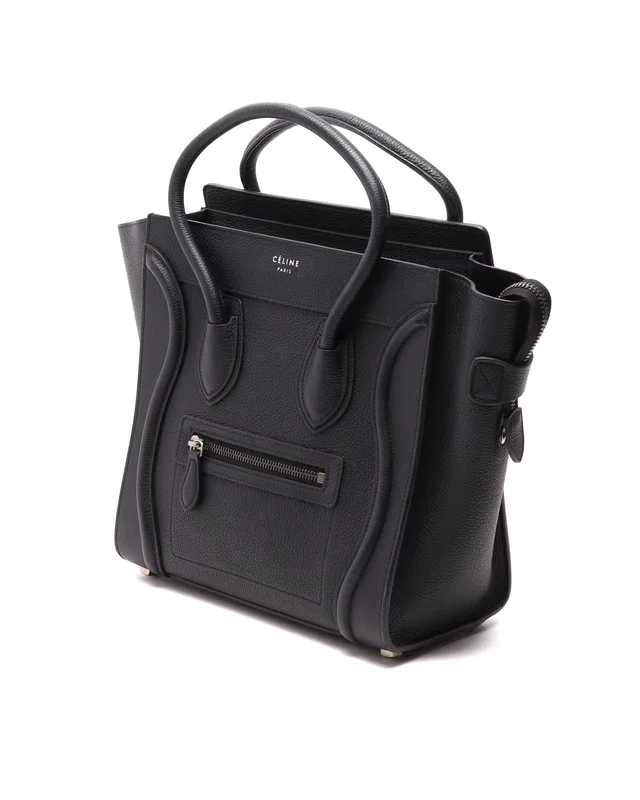 Celine Micro Luggage Bag in Suede from A Retro Tale, photo 2 of 2