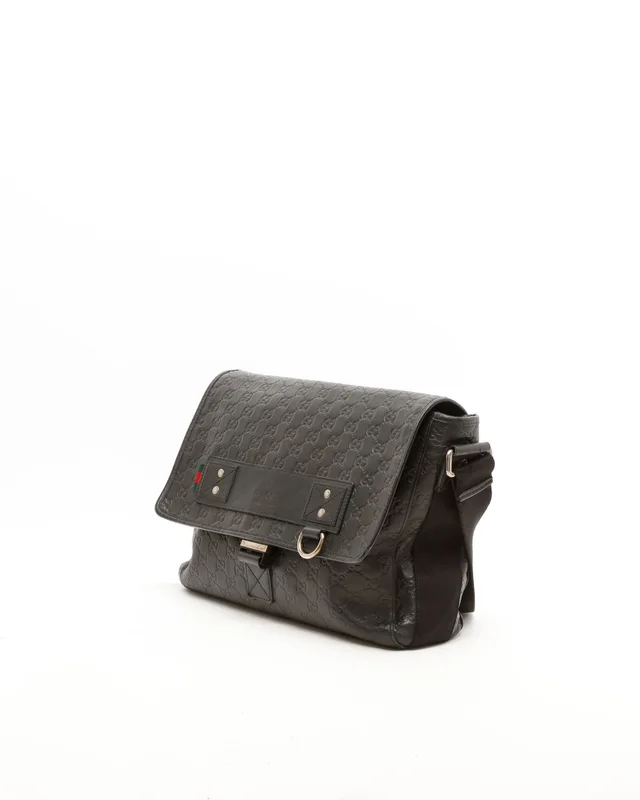 Gucci Guccissima Messenger Bag in Leather from A Retro Tale, photo 2 of 12