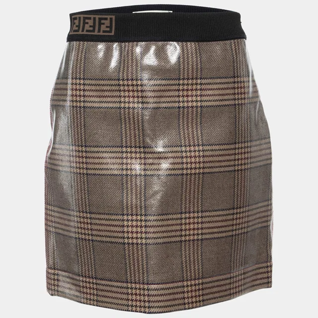 Fendi never used small skirt in Wool from Luxury Promise