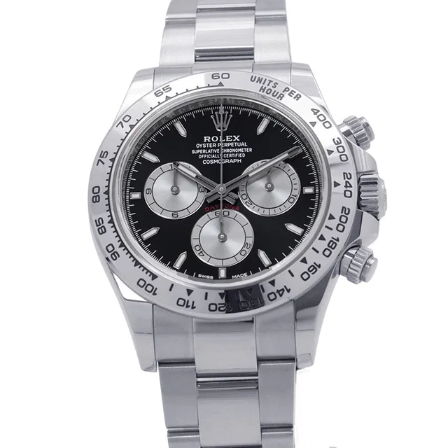 Rolex Cosmos Graph Daytona W40mm 18K White Gold Black Dial126509 in Black from GALLERY RARE