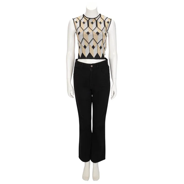 Celine Soft Denim Dylan Flared Jeans 28 in Black Denim from Blue Spinach