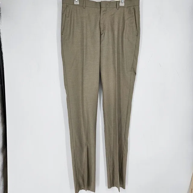 Balmain Vintage Pants Mens 50r Pleated Tan Beige Dress Luxury Trousers in brown|neutral from Poshmark