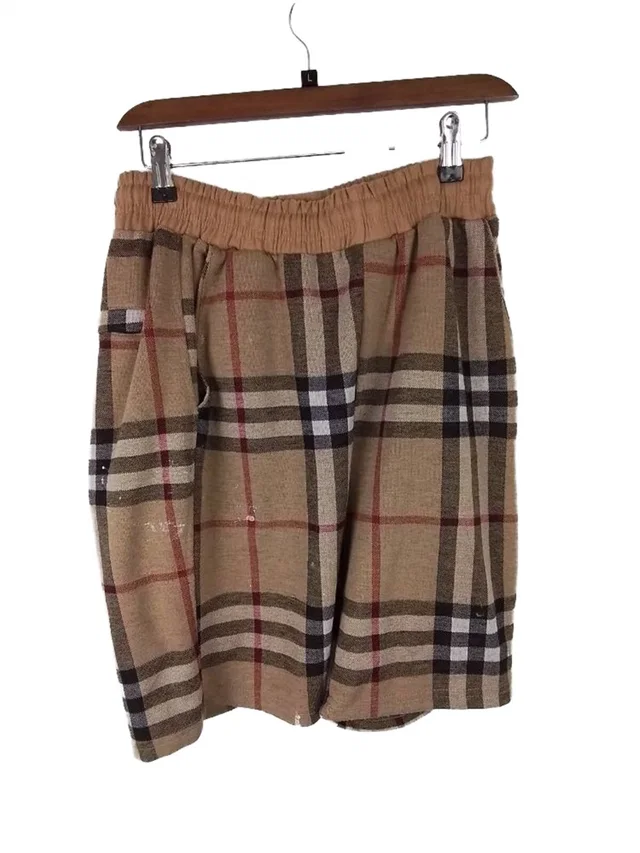 Burberry Check Jacquard Bermuda Shorts Multi-coloured Size: M in Multi-coloured Cotton from Oxfam Online Shop
