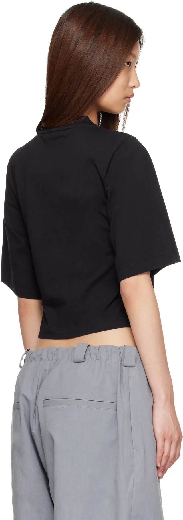 Palm Angels Black Bear Boxy T-shirt, photo 3 of 4 from SSENSE