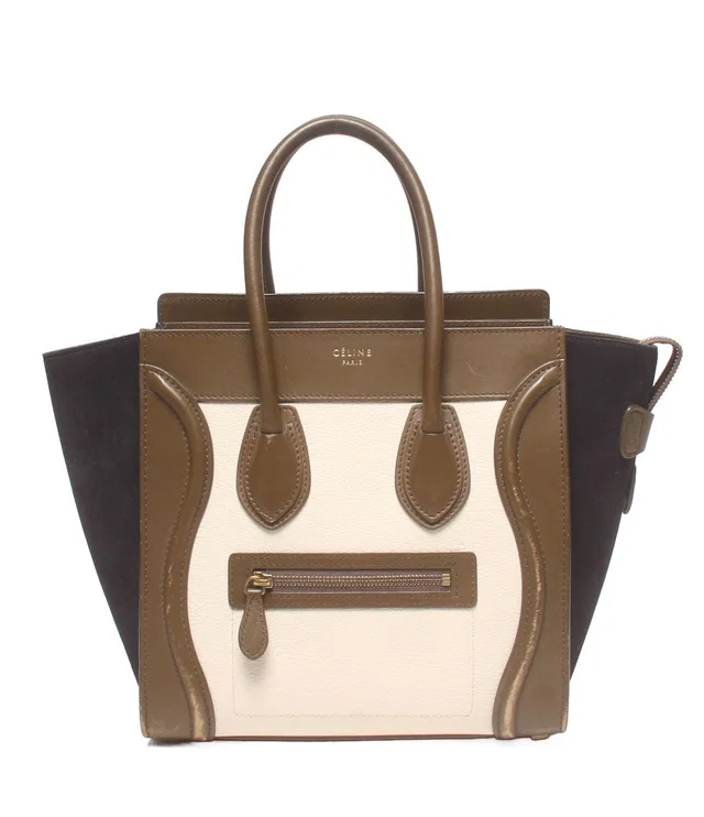 Celine Handbag Luggage Travel Bags Brown in Brown from The Reluxe