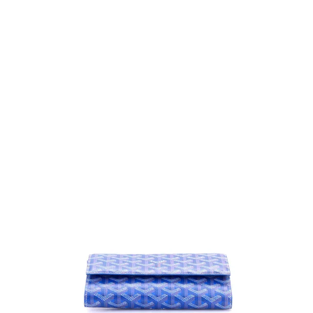 Goyard Varenne Continental Wallet in blue Coated canvas from Poshmark, photo 4 of 7