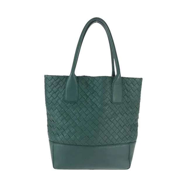 Bottega Veneta Intrecciato Leather Tote Bag in Woven leather from LuxUness