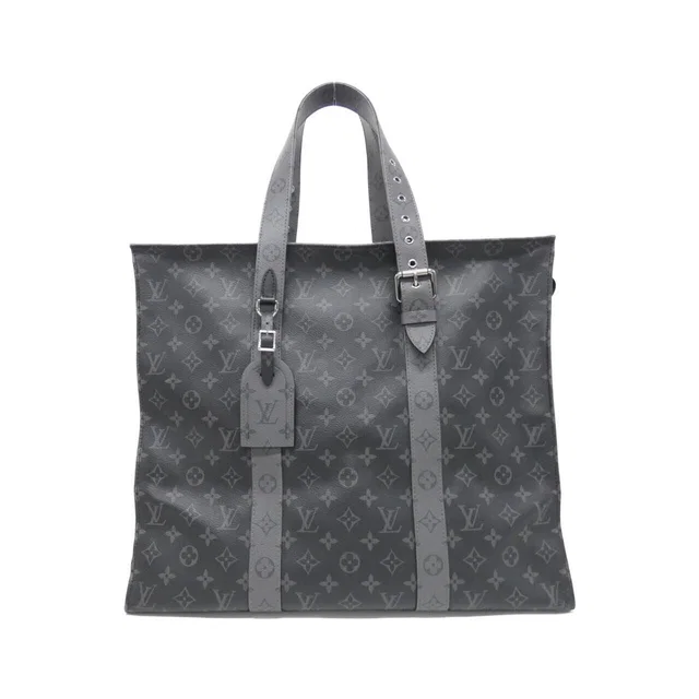 Louis Vuitton Monogram Eclipse Reverse Cabas Zip GM in Coated canvas from The Reluxe