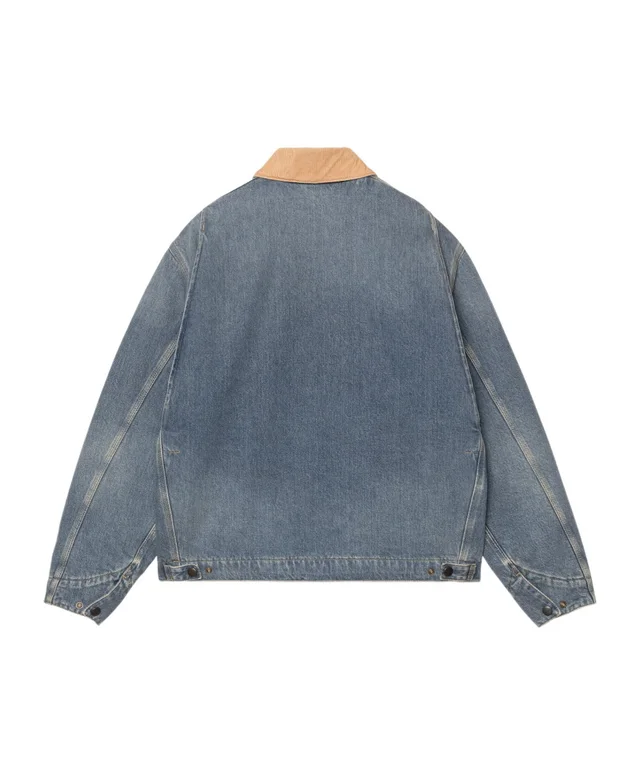 Carhartt WIP Detroit zip-up denim jacket, photo 3 of 7 from SENSER