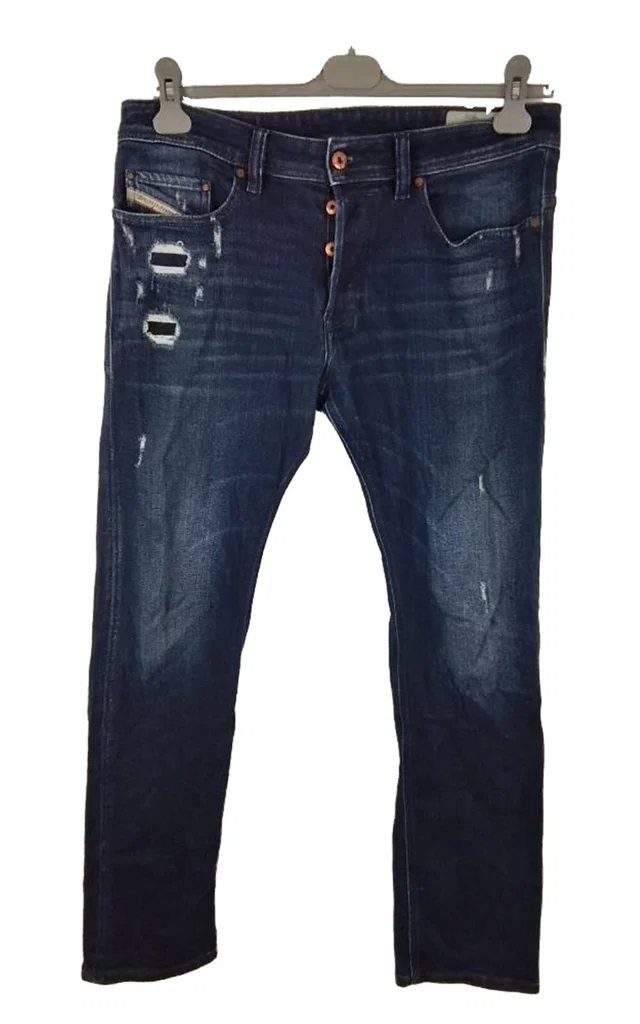 Diesel Safado-R Regular Slim Straight Blue Size: 32" in Blue Cotton from Oxfam Online Shop