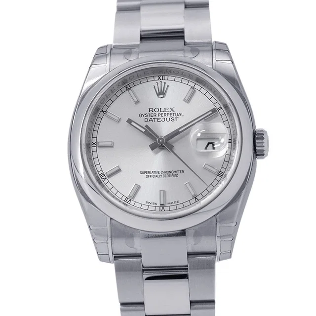 Rolex Datejust W36mm Stainless Steel Silver Dial116200 in Silver from GALLERY RARE