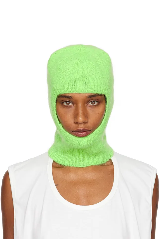 AGR Green Hayley Balaclava, image 1 of 1 from SSENSE